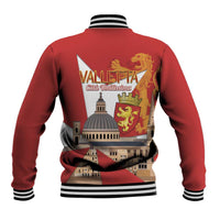 Valletta Malta Baseball Jacket Maltese Cross Citta Umilissima - Wonder Print Shop