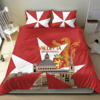 Valletta Malta Bedding Set Maltese Cross Citta Umilissima - Wonder Print Shop