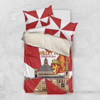 Valletta Malta Bedding Set Maltese Cross Citta Umilissima - Wonder Print Shop