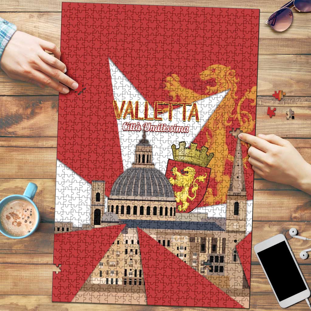 Valletta Malta Puzzle Maltese Cross Citta Umilissima - Wonder Print Shop
