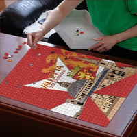 Valletta Malta Puzzle Maltese Cross Citta Umilissima - Wonder Print Shop