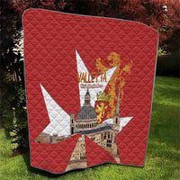 Valletta Malta Quilt Maltese Cross Citta Umilissima - Wonder Print Shop
