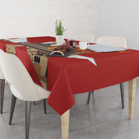 Valletta Malta Tablecloth Maltese Cross Citta Umilissima - Wonder Print Shop