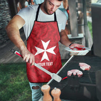 Malta Football Custom Apron Come One Reds - Wonder Print Shop