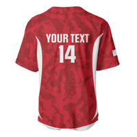 Malta Football Custom Baseball Jersey Come One Reds - Wonder Print Shop