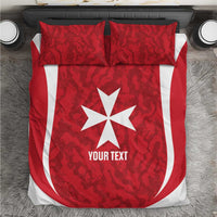 Malta Football Custom Bedding Set Come One Reds - Wonder Print Shop