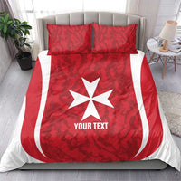 Malta Football Custom Bedding Set Come One Reds - Wonder Print Shop