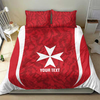 Malta Football Custom Bedding Set Come One Reds - Wonder Print Shop