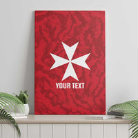Malta Football Custom Canvas Wall Art Come One Reds - Wonder Print Shop