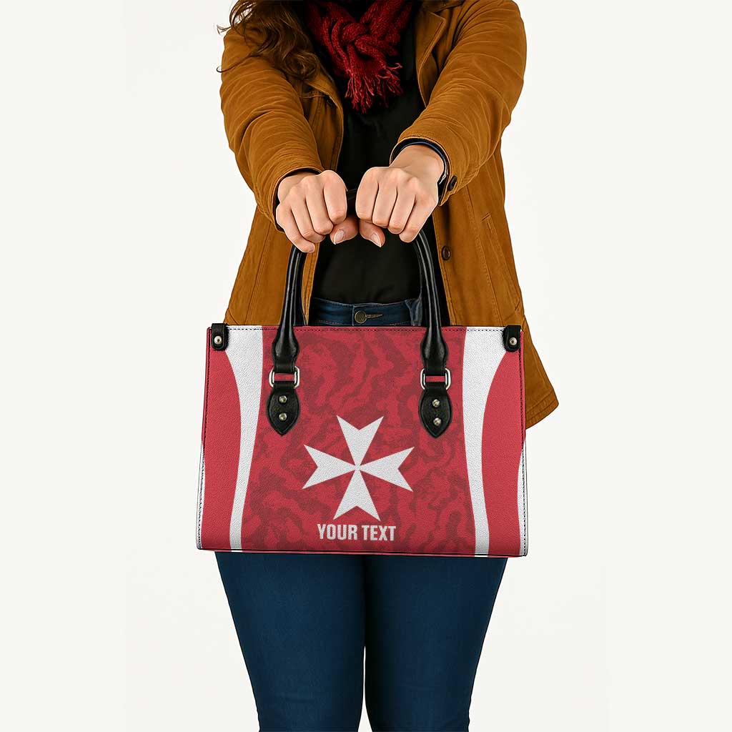 Malta Football Custom Leather Bag Come One Reds - Wonder Print Shop