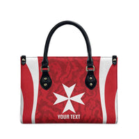 Malta Football Custom Leather Bag Come One Reds - Wonder Print Shop