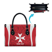 Malta Football Custom Leather Bag Come One Reds - Wonder Print Shop