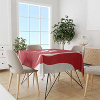 Malta Football Custom Tablecloth Come One Reds - Wonder Print Shop
