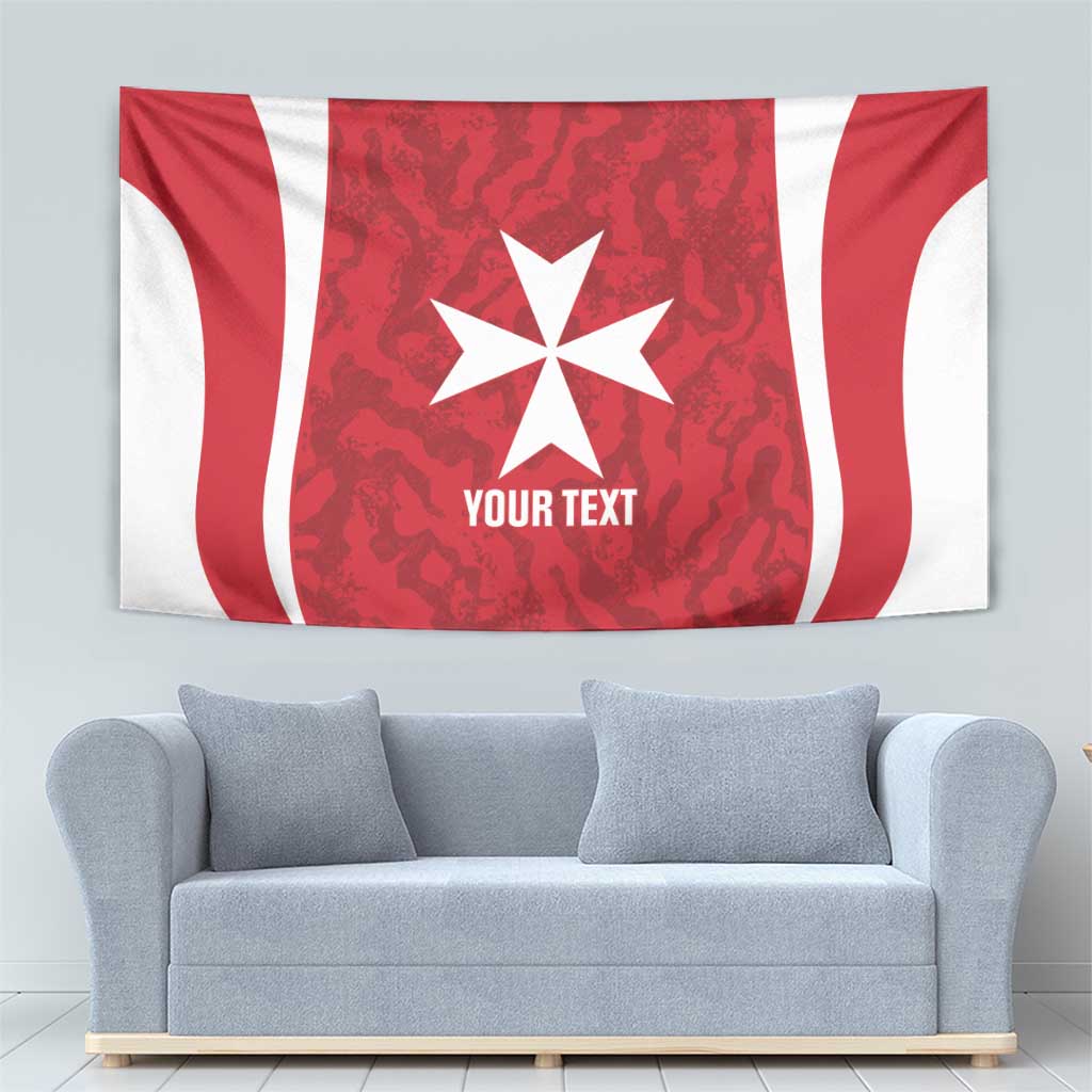 Malta Football Custom Tapestry Come One Reds - Wonder Print Shop