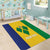 Custom Saint Vincent and the Grenadines Football Area Rug Go Champions Vincy Heat