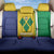 Custom Saint Vincent and the Grenadines Football Back Car Seat Cover Go Champions Vincy Heat