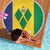 Custom Saint Vincent and the Grenadines Football Beach Blanket Go Champions Vincy Heat