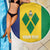 Custom Saint Vincent and the Grenadines Football Beach Blanket Go Champions Vincy Heat