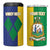 Custom Saint Vincent and the Grenadines Football 4 in 1 Can Cooler Tumbler Go Champions Vincy Heat