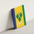 Custom Saint Vincent and the Grenadines Football Canvas Wall Art Go Champions Vincy Heat - Wonder Print Shop