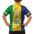 Custom Saint Vincent and the Grenadines Football Family Matching Puletasi and Hawaiian Shirt Go Champions Vincy Heat