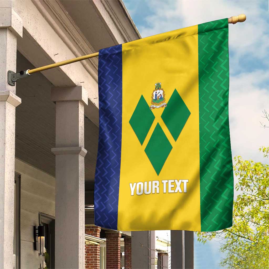 Custom Saint Vincent and the Grenadines Football Garden Flag Go Champions Vincy Heat - Wonder Print Shop