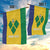 Custom Saint Vincent and the Grenadines Football Garden Flag Go Champions Vincy Heat - Wonder Print Shop