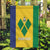 Custom Saint Vincent and the Grenadines Football Garden Flag Go Champions Vincy Heat - Wonder Print Shop