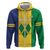 Custom Saint Vincent and the Grenadines Football Hoodie Go Champions Vincy Heat - Wonder Print Shop