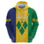 Custom Saint Vincent and the Grenadines Football Hoodie Go Champions Vincy Heat - Wonder Print Shop