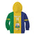 Custom Saint Vincent and the Grenadines Football Kid Hoodie Go Champions Vincy Heat - Wonder Print Shop