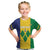 Custom Saint Vincent and the Grenadines Football Kid T Shirt Go Champions Vincy Heat - Wonder Print Shop