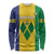 Custom Saint Vincent and the Grenadines Football Long Sleeve Shirt Go Champions Vincy Heat - Wonder Print Shop