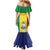 Custom Saint Vincent and the Grenadines Football Mermaid Dress Go Champions Vincy Heat - Wonder Print Shop