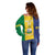 Custom Saint Vincent and the Grenadines Football Off Shoulder Sweater Go Champions Vincy Heat