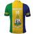 Custom Saint Vincent and the Grenadines Football Polo Shirt Go Champions Vincy Heat - Wonder Print Shop