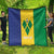 Custom Saint Vincent and the Grenadines Football Quilt Go Champions Vincy Heat - Wonder Print Shop