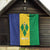 Custom Saint Vincent and the Grenadines Football Quilt Go Champions Vincy Heat - Wonder Print Shop