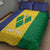 Custom Saint Vincent and the Grenadines Football Quilt Bed Set Go Champions Vincy Heat - Wonder Print Shop