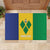 Custom Saint Vincent and the Grenadines Football Rubber Doormat Go Champions Vincy Heat - Wonder Print Shop