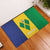 Custom Saint Vincent and the Grenadines Football Rubber Doormat Go Champions Vincy Heat - Wonder Print Shop