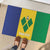 Custom Saint Vincent and the Grenadines Football Rubber Doormat Go Champions Vincy Heat - Wonder Print Shop