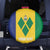 Custom Saint Vincent and the Grenadines Football Spare Tire Cover Go Champions Vincy Heat - Wonder Print Shop