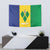 Custom Saint Vincent and the Grenadines Football Tapestry Go Champions Vincy Heat - Wonder Print Shop