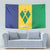 Custom Saint Vincent and the Grenadines Football Tapestry Go Champions Vincy Heat - Wonder Print Shop