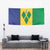 Custom Saint Vincent and the Grenadines Football Tapestry Go Champions Vincy Heat - Wonder Print Shop