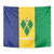 Custom Saint Vincent and the Grenadines Football Tapestry Go Champions Vincy Heat - Wonder Print Shop