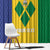 Custom Saint Vincent and the Grenadines Football Window Curtain Go Champions Vincy Heat - Wonder Print Shop