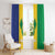 Custom Saint Vincent and the Grenadines Football Window Curtain Go Champions Vincy Heat - Wonder Print Shop