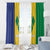 Custom Saint Vincent and the Grenadines Football Window Curtain Go Champions Vincy Heat - Wonder Print Shop